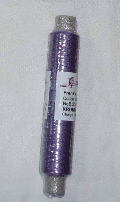 Franks Cotton - Thread 20/3 purple 35